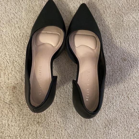 Kelly & Katie “driella” black textured pump size 10 EUC - Picture 6 of 9